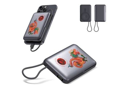 Nova Wireless Powerbank Kompatibel mit MagSafe und Apple Watch 10000 mAh