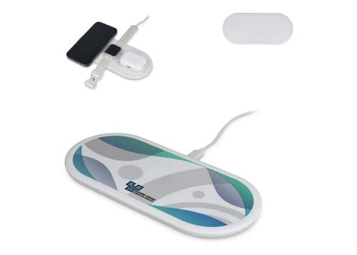 3-in-1 15 W Drahtloses Ladegerät für Handys, Apple Watch und AirPods.