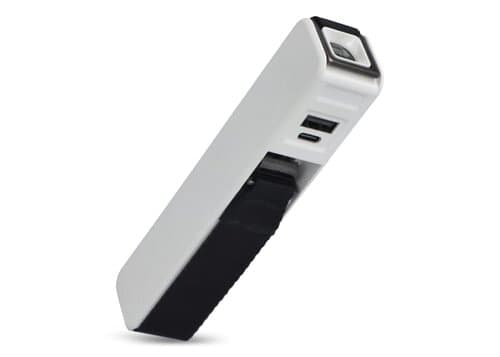 5-in-1 Travel Powerbank 2600 mAh - Kofferwaage - Taschenlampe - Lineal - Temperaturmesser