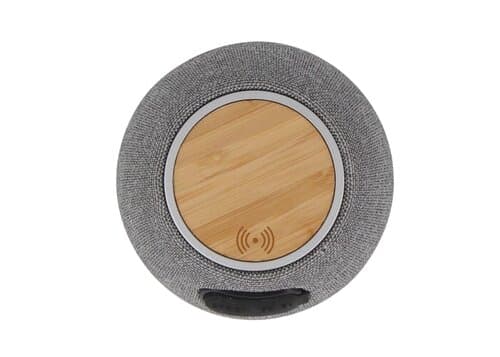 5W Lautsprecher & 15W drahtloses Ladegerät R_PET & Bamboo
