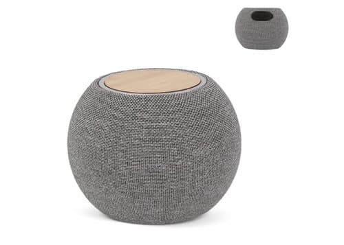 5W Lautsprecher & 15W drahtloses Ladegerät R_PET & Bamboo