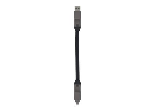 Multifunktionales 4-in-1 Kabel Schlüsselanhänger Größe 60 W