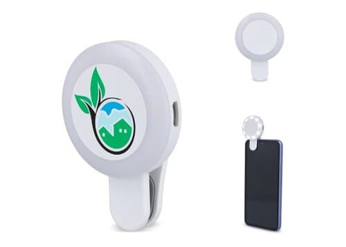 Universelle tragbare Selfie-LED-Leuchte mit 3 Helligkeitsstufen