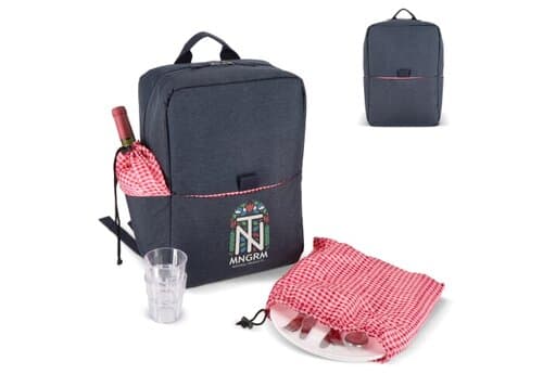 Picknick-Rucksack aus R-PET-Material