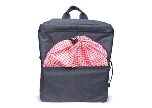 Picknick-Doppel-Fahrradtasche aus R-PET-Material