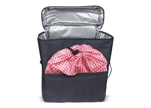 Picknick-Doppel-Fahrradtasche aus R-PET-Material