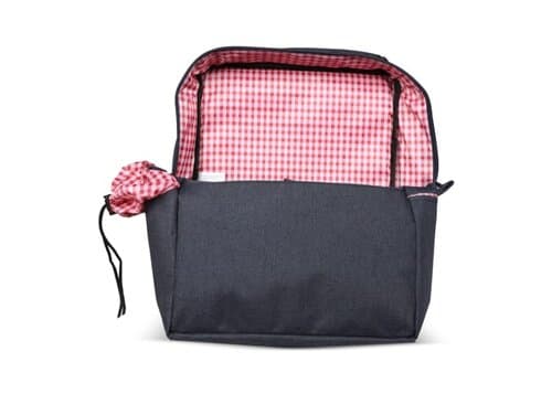 Picknick-Doppel-Fahrradtasche aus R-PET-Material
