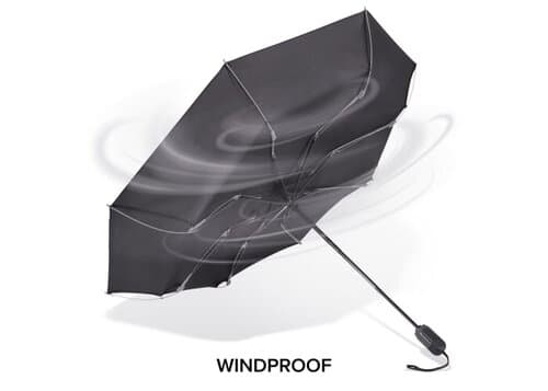 Luxuriöser 23” Wende-Regenschirm mit automatischer Öffnung und Schließung