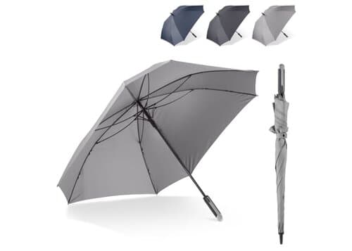 Luxus 27” quadratischer Regenschirm mit automatischer Öffnung