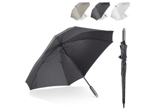 Luxus 27” quadratischer Regenschirm mit Hülle