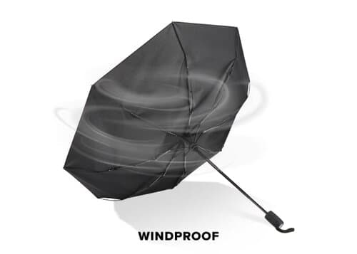 Taman Pongee 21" Faltbarer windproof Regenschirm Auto open & close