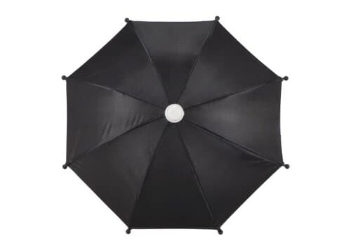 Telefon-Regenschirm mit Saugnapfhalterung