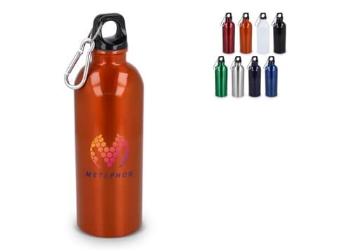 R-Edelstahl einwandige Flasche mit Karabiner 500 ml