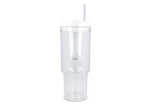 Miami Becher mit Henkel transparent 1,2 l R-PET
