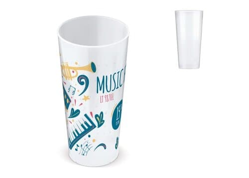 Eco-Becher Biomaterial 500ml