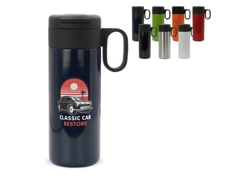 Isolierbecher Flow mit Griff 400ml