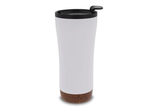 Doppelwandiger Becher mit einem Korkboden 480ml