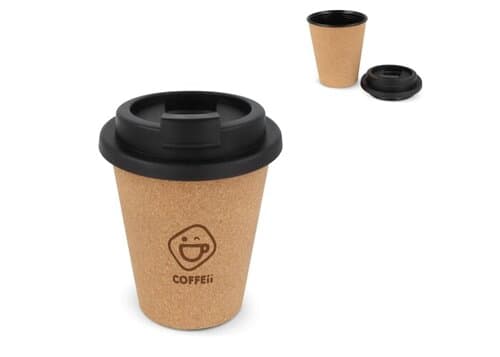 R-PP Kork Kaffeebecher 350 ml