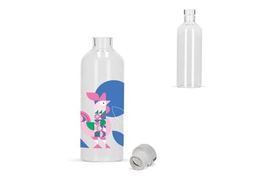 Trinkflasche aus Glas 750 ml