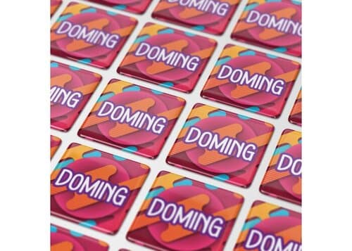 Doming Quadrat 25x25 mm