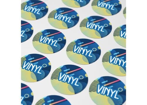 Vinyl Sticker Rund Ø 13 mm