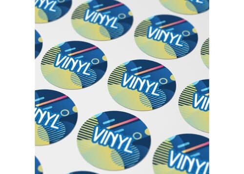 Vinyl Sticker Rund Ø 25 mm