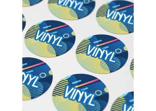 Vinyl Sticker Rund Ø 50 mm