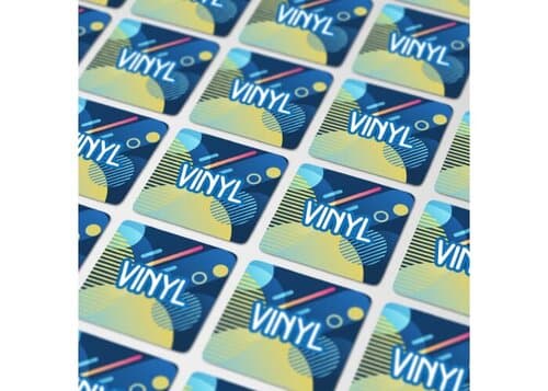Vinyl Sticker Quadrat 15x15mm
