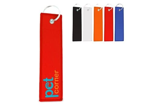 Kofferanhänger mit Schlüsselring