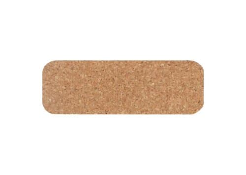 Namensschild Kork mit Anstecknadel