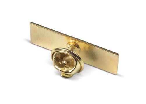 Metall Pin rechteckig 30x10mm