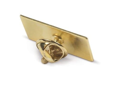 Metall Pin rechteckig 26x14mm