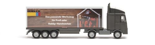 Bausatz in Geschenkverpackung "Sattelschlepper" m i t Parkplatz