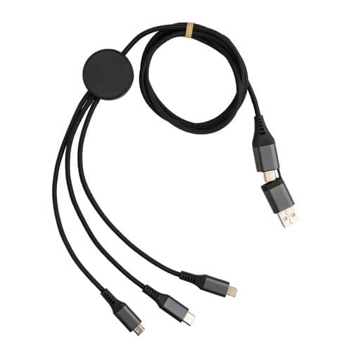 Terra 60W 120cm 6-in-1-Kabel aus RCS recyceltem Aluminium