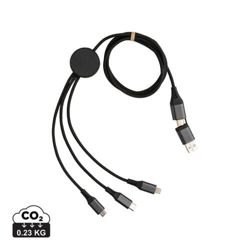 Terra 60W 120cm 6-in-1-Kabel aus RCS recyceltem Aluminium