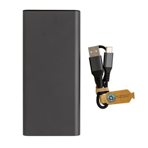 Terra 20.000mAh 20W Powerbank aus RCS recyceltem Aluminium