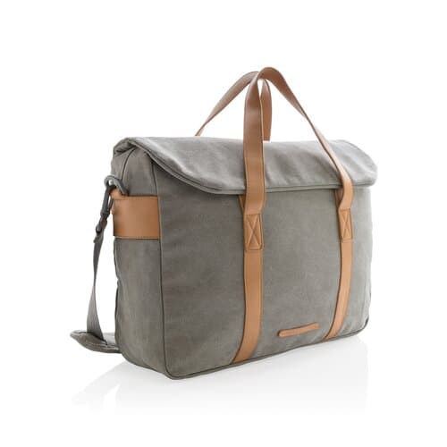 Canvas Laptop-Tasche, PVC-frei