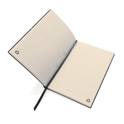 A5 Notizbuch aus GRS recyceltem Leder