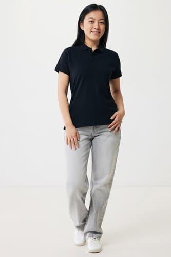IQONIQ Yosemite Damen Piqué-Poloshirt aus rec. Baumwolle