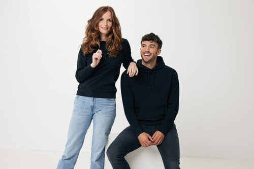 IQONIQ Rila Lightweight Hoodie aus recycelter Baumwolle