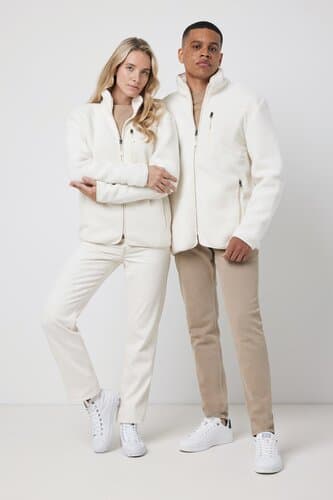 IQONIQ Diran Fleecejacke aus recyceltem Polyesterflor