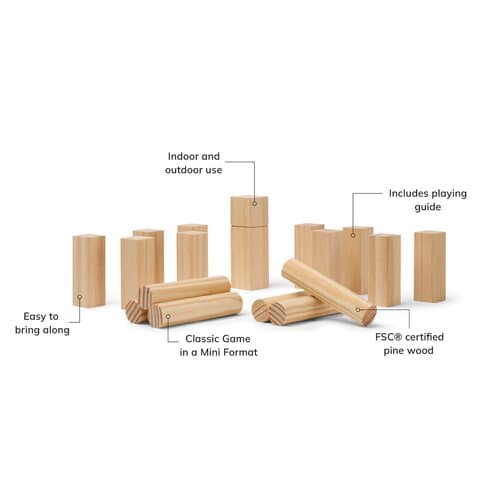 VINGA Kubb Mini Spiel