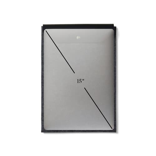 VINGA Albon 15" Laptop-Seeve aus GRS recyceltem Filz