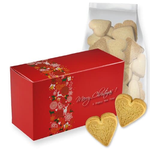 Butter-Herzen, ca. 130g, Faltschachtel