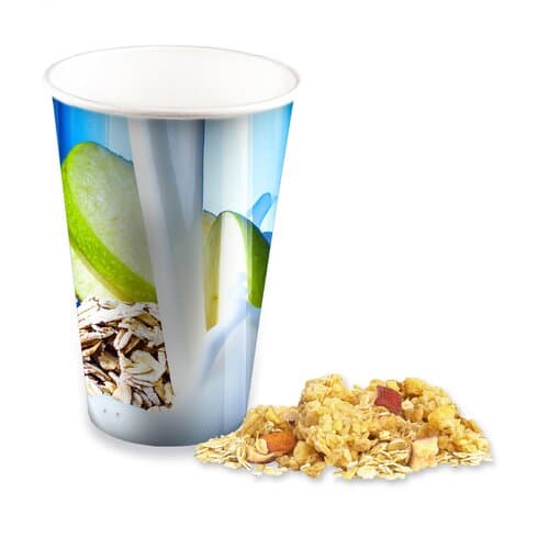 Bio Porridge Apfel-Zimt, ca. 50g, Snackbecher Maxi